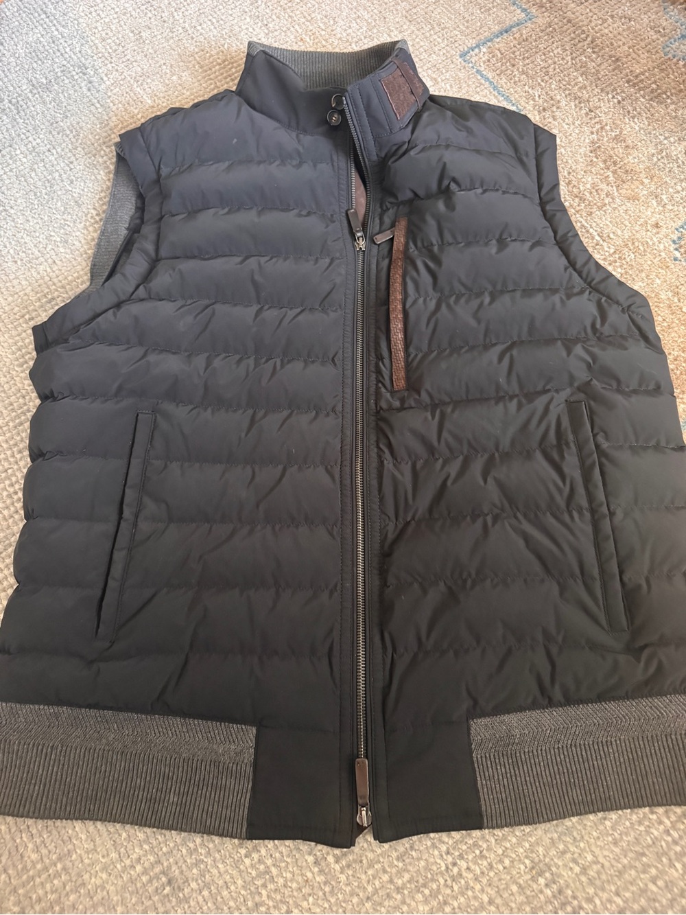 Ermenegildo Zegna x Maserati Capsule Quilted Puffer Vest - 58
